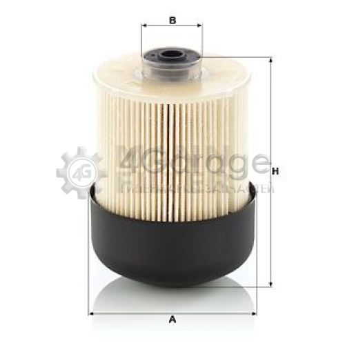 MANN-FILTER PU9009zKIT Топливный фильтр