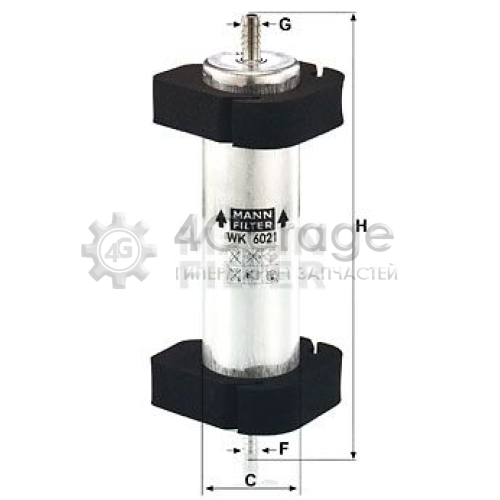 Топливный фильтр MANN-FILTER WK6021 в Нижнем Новгороде