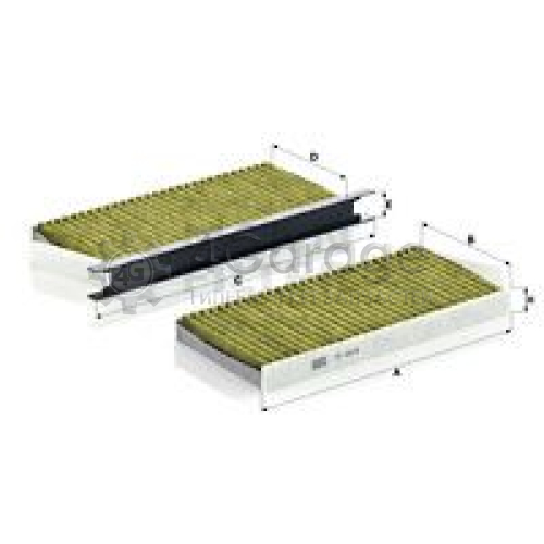 Фильтр воздух во внутренном пространстве FreciousPlus MANN-FILTER FP24182 в Ростове-на-Дону