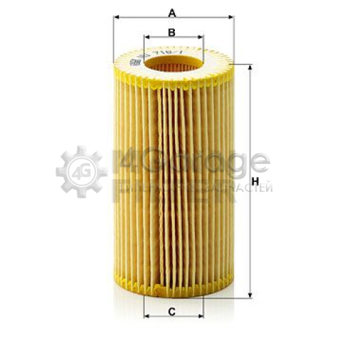 MANN-FILTER HU7181z Масляный фильтр в Красноярске