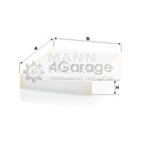 Фильтр воздух во внутренном пространстве MANN-FILTER CU27009 в Ростове-на-Дону