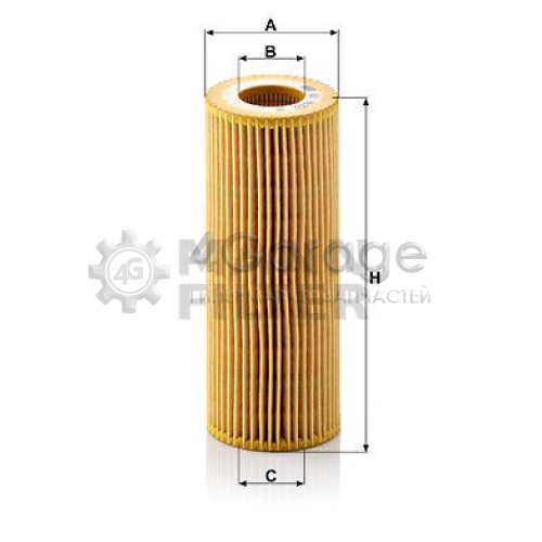 Масляный фильтр MANN-FILTER HU722x в Ростове-на-Дону