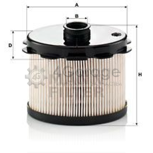 MANN-FILTER PU1021x Топливный фильтр