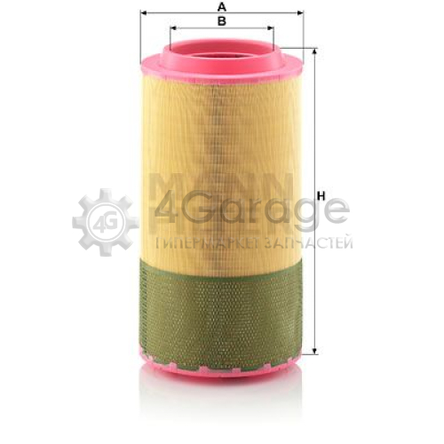 MANN-FILTER C2712501 Воздушный фильтр