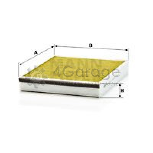 Фильтр воздух во внутренном пространстве FreciousPlus MANN-FILTER FP25007 в Ростове-на-Дону