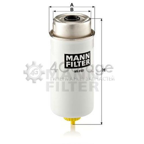 Топливный фильтр MANN-FILTER WK8105 в Нижнем Новгороде