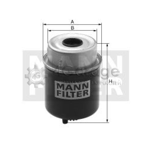 Топливный фильтр MANN-FILTER WK8121 в Ростове-на-Дону