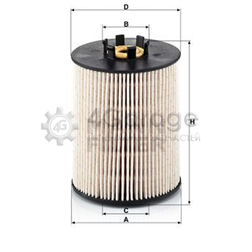 MANN-FILTER PU815x Топливный фильтр