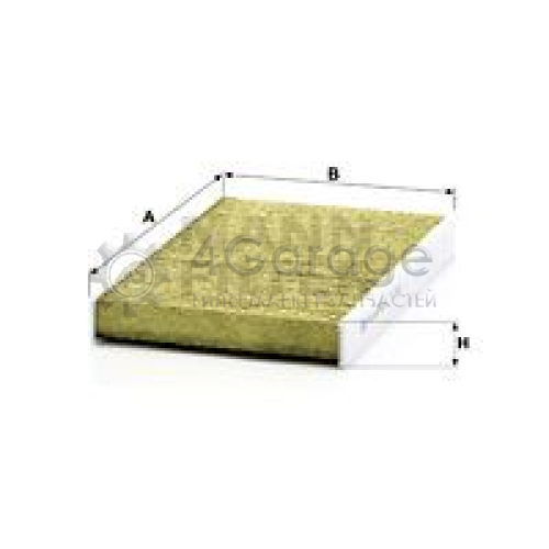 MANN-FILTER FP2940 Фильтр воздух во внутренном пространстве FreciousPlus в Красноярске