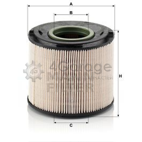 MANN-FILTER PU1033x Топливный фильтр