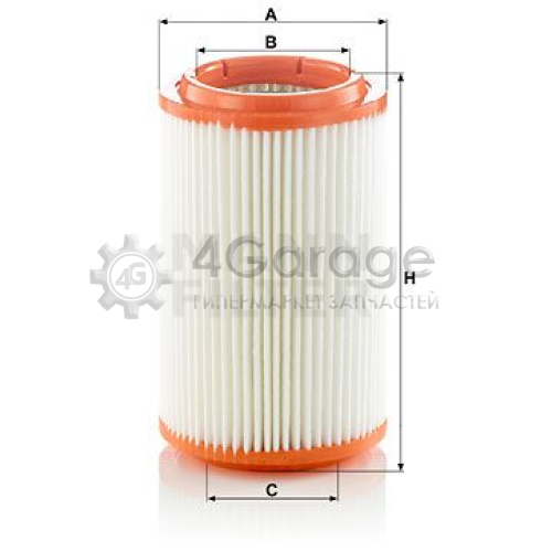 MANN-FILTER C16007 Воздушный фильтр