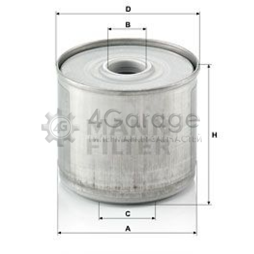 MANN-FILTER P9171x Топливный фильтр в Красноярске