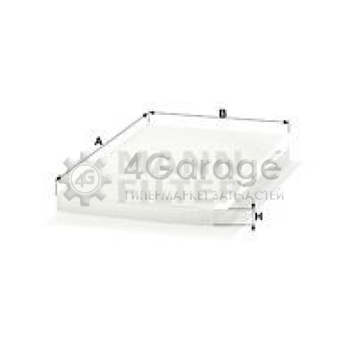MANN-FILTER CU3455 Фильтр воздух во внутренном пространстве в Красноярске