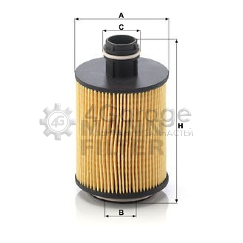 Масляный фильтр MANN-FILTER HU70041x в Ростове-на-Дону