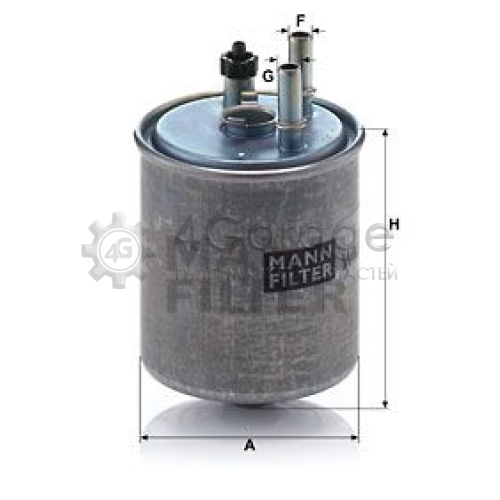 Топливный фильтр MANN-FILTER WK9182x в Ростове-на-Дону