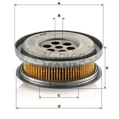 MANN-FILTER H85 Гидрофильтр рулевое управление