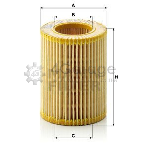 Масляный фильтр MANN-FILTER HU714x в Нижнем Новгороде