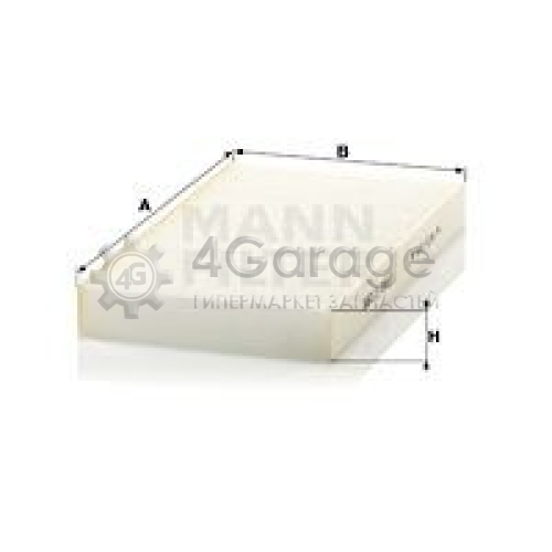 MANN-FILTER CU2951 Фильтр воздух во внутренном пространстве в Красноярске