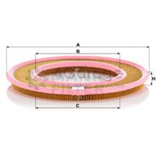 MANN-FILTER C3555 Воздушный фильтр