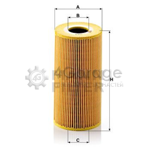 Масляный фильтр MANN-FILTER HU8481x в Нижнем Новгороде