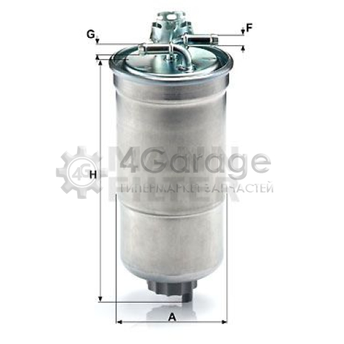 Топливный фильтр MANN-FILTER WK8533x в Ростове-на-Дону