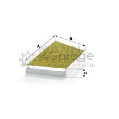 MANN-FILTER FP3448 Фильтр воздух во внутренном пространстве FreciousPlus в Красноярске