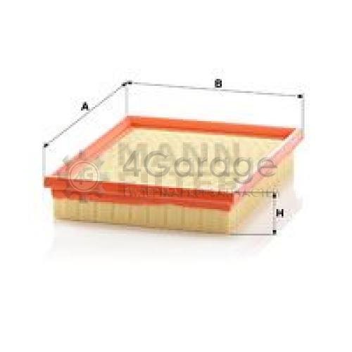 Воздушный фильтр MANN-FILTER C2256 в Ростове-на-Дону