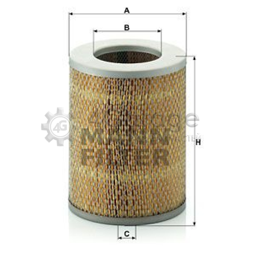 Воздушный фильтр MANN-FILTER C16136 в Ростове-на-Дону