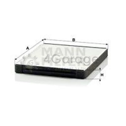 MANN-FILTER CU2441 Фильтр воздух во внутренном пространстве в Красноярске