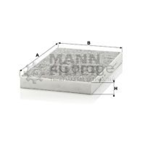 MANN-FILTER CUK3192 Фильтр воздух во внутренном пространстве в Красноярске
