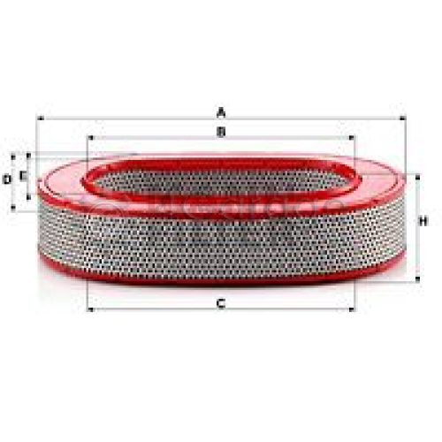 Воздушный фильтр MANN-FILTER C37145 в Нижнем Новгороде
