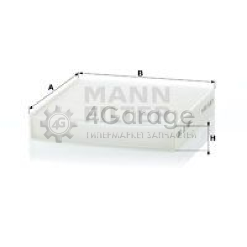 MANN-FILTER CU1827 Фильтр воздух во внутренном пространстве в Красноярске
