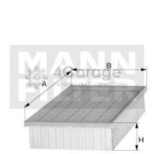 Воздушный фильтр MANN-FILTER C25101 в Нижнем Новгороде