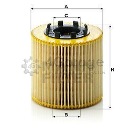 Масляный фильтр MANN-FILTER HU923x в Ростове-на-Дону