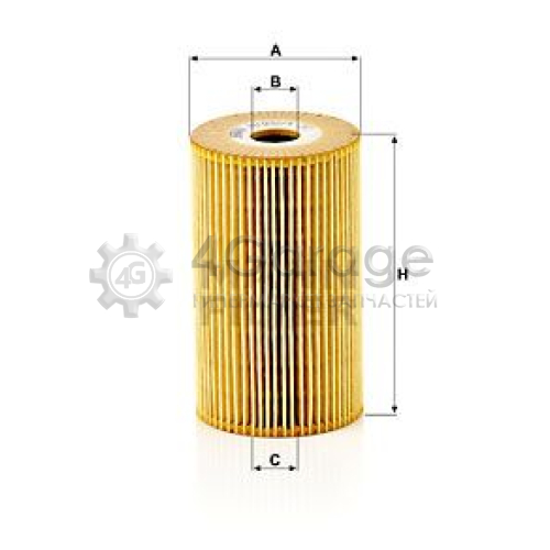 Масляный фильтр MANN-FILTER HU9324x в Нижнем Новгороде