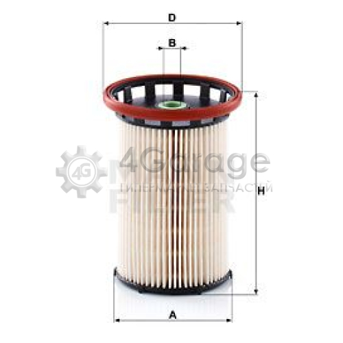 MANN-FILTER PU80081 Топливный фильтр