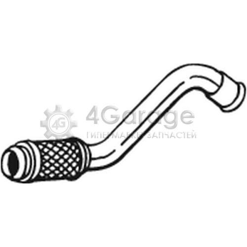 Труба выхлопного газа BOSAL 713077 в Москве