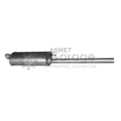 Средний глушитель выхлопных газов ASMET 07187 в Ростове-на-Дону