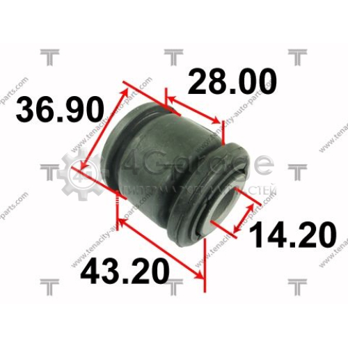 TENACITY AAMTO1077 Подвеска рычаг независимой подвески колеса