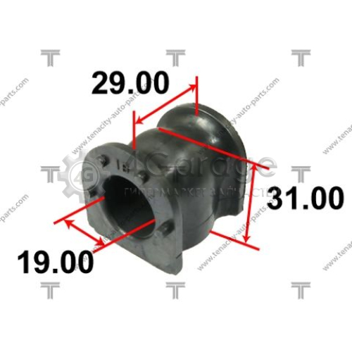 TENACITY ASBHO1029 Опора стабилизатор