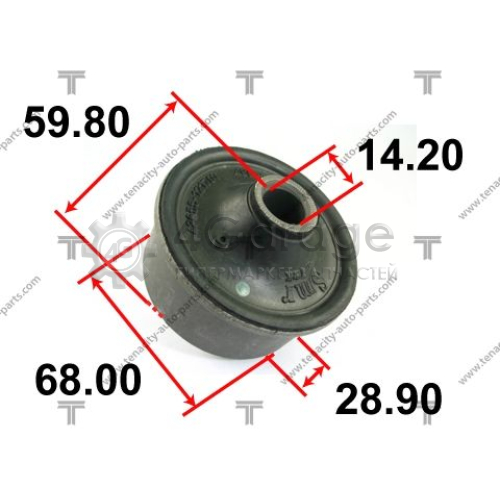 TENACITY AAMTO1087 Подвеска рычаг независимой подвески колеса