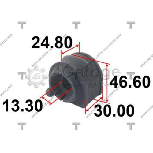 TENACITY ASBMA1018 Опора стабилизатор