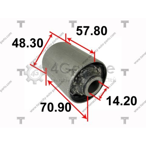 TENACITY AAMTO1068 Подвеска рычаг независимой подвески колеса