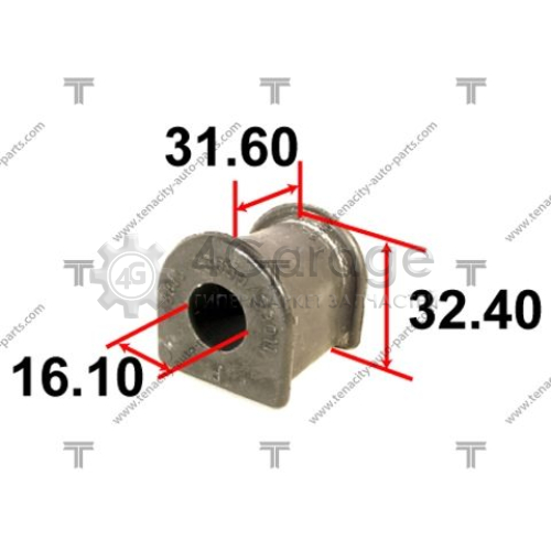 TENACITY ASBTO1011 Опора стабилизатор