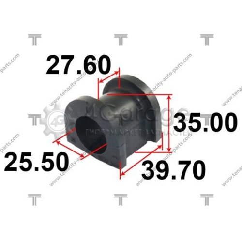 TENACITY ASBHO1013 Опора стабилизатор