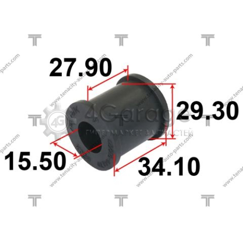 TENACITY ASBTO1016 Опора стабилизатор