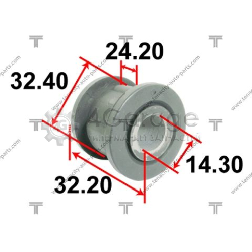 TENACITY AAMTO1112 Втулка вал рулевого колеса