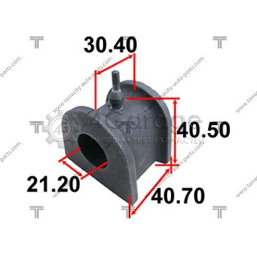 TENACITY ASBMI1007 Опора стабилизатор