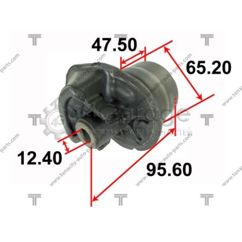 TENACITY AAMTO1074 Втулка балка моста