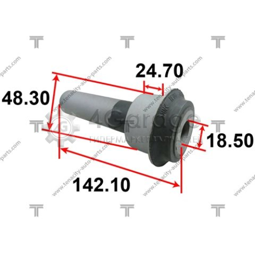 TENACITY AAMNI1067 Втулка балка моста